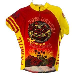 Red Rocks THE BEAST Challenge 2018 Finisher Primal Jersey Women's Size Small